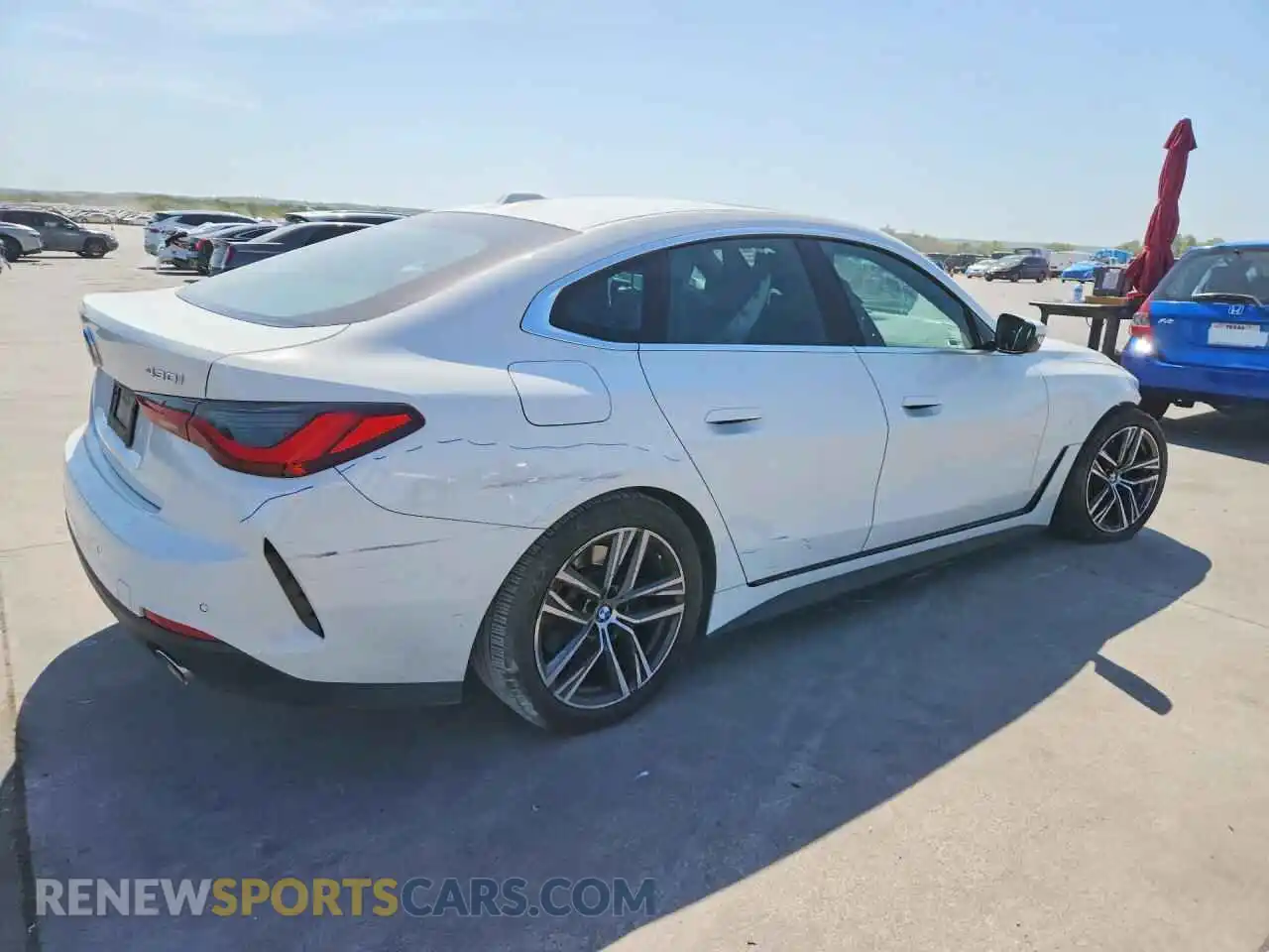 3 fotografías del automóvil dañado WBA63AV09PFN36904 BMW 4 SERIES 2023