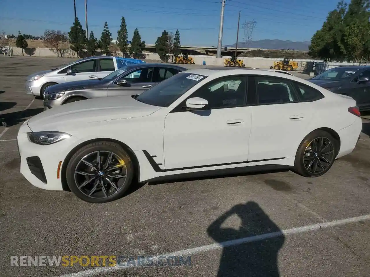 1 Photograph of a damaged car WBA63AV09PFN91000 BMW 4 SERIES 2023