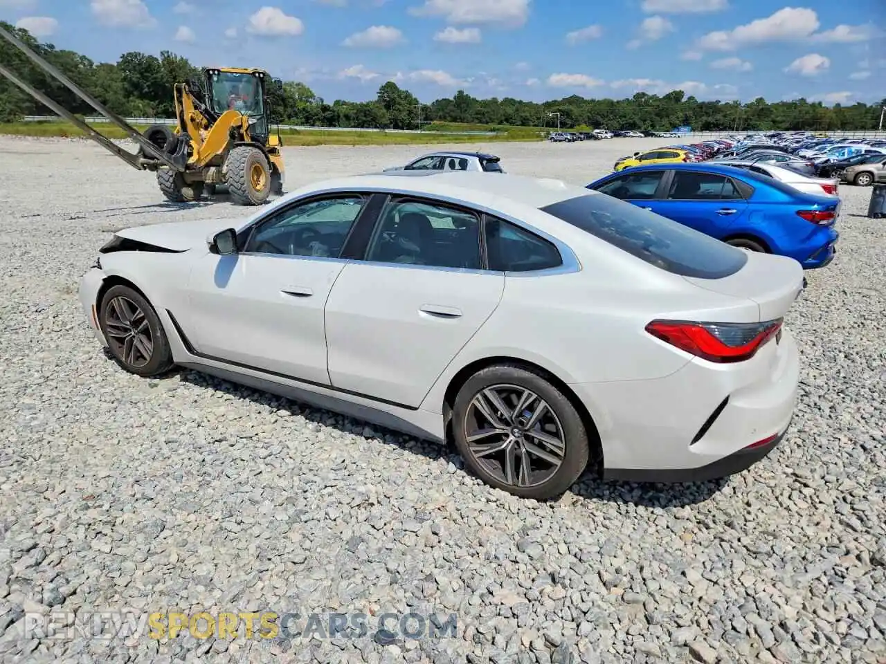2 Photograph of a damaged car WBA63AV0XPFN82662 BMW 4 SERIES 2023