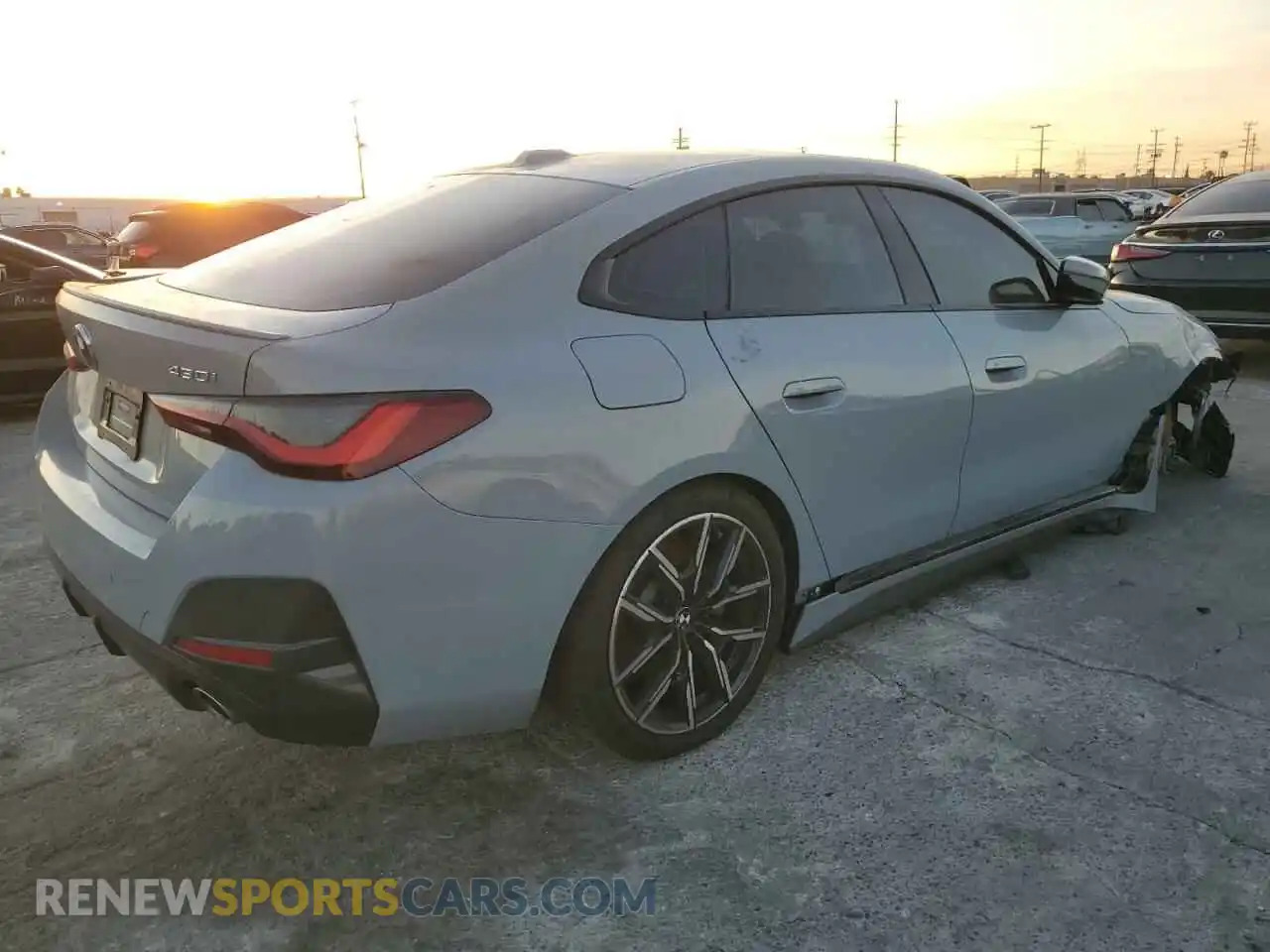 3 Photograph of a damaged car WBA63AV0XPFN85416 BMW 4 SERIES 2023