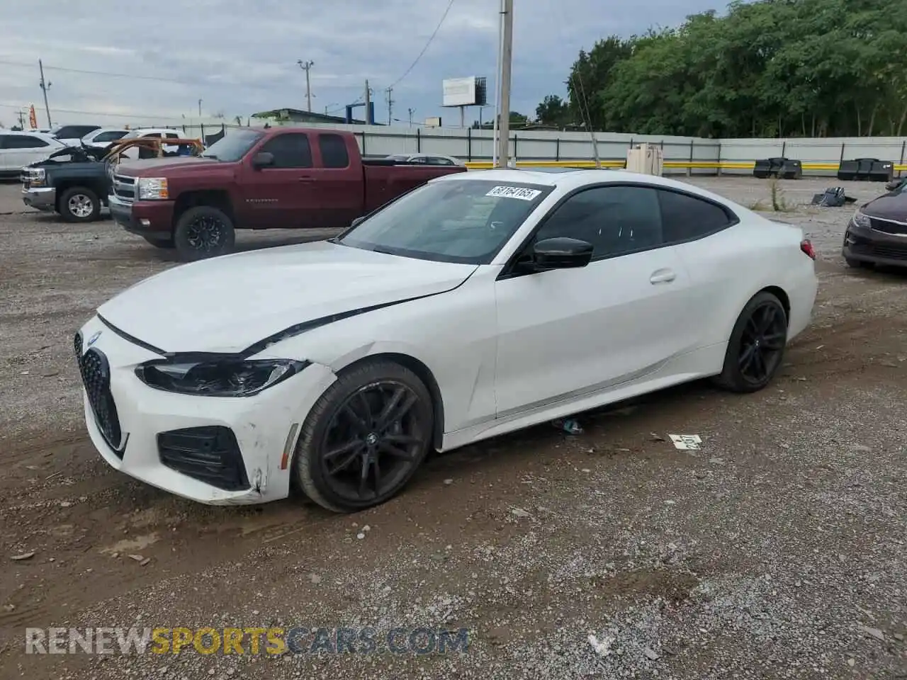 1 Photograph of a damaged car WBA73AP00PCM13379 BMW 4 SERIES 2023