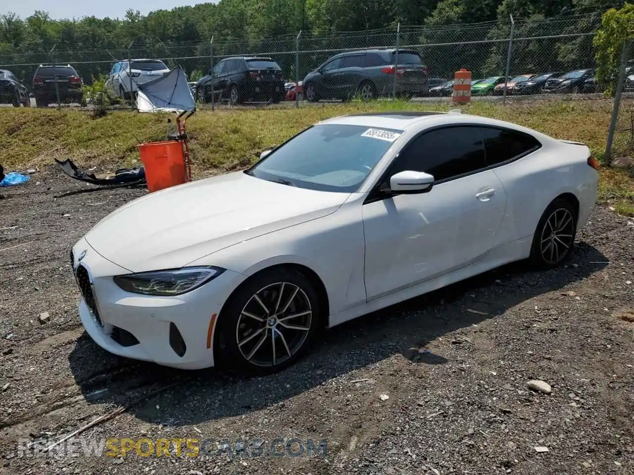 1 Photograph of a damaged car WBA73AP07PCM91979 BMW 4 SERIES 2023