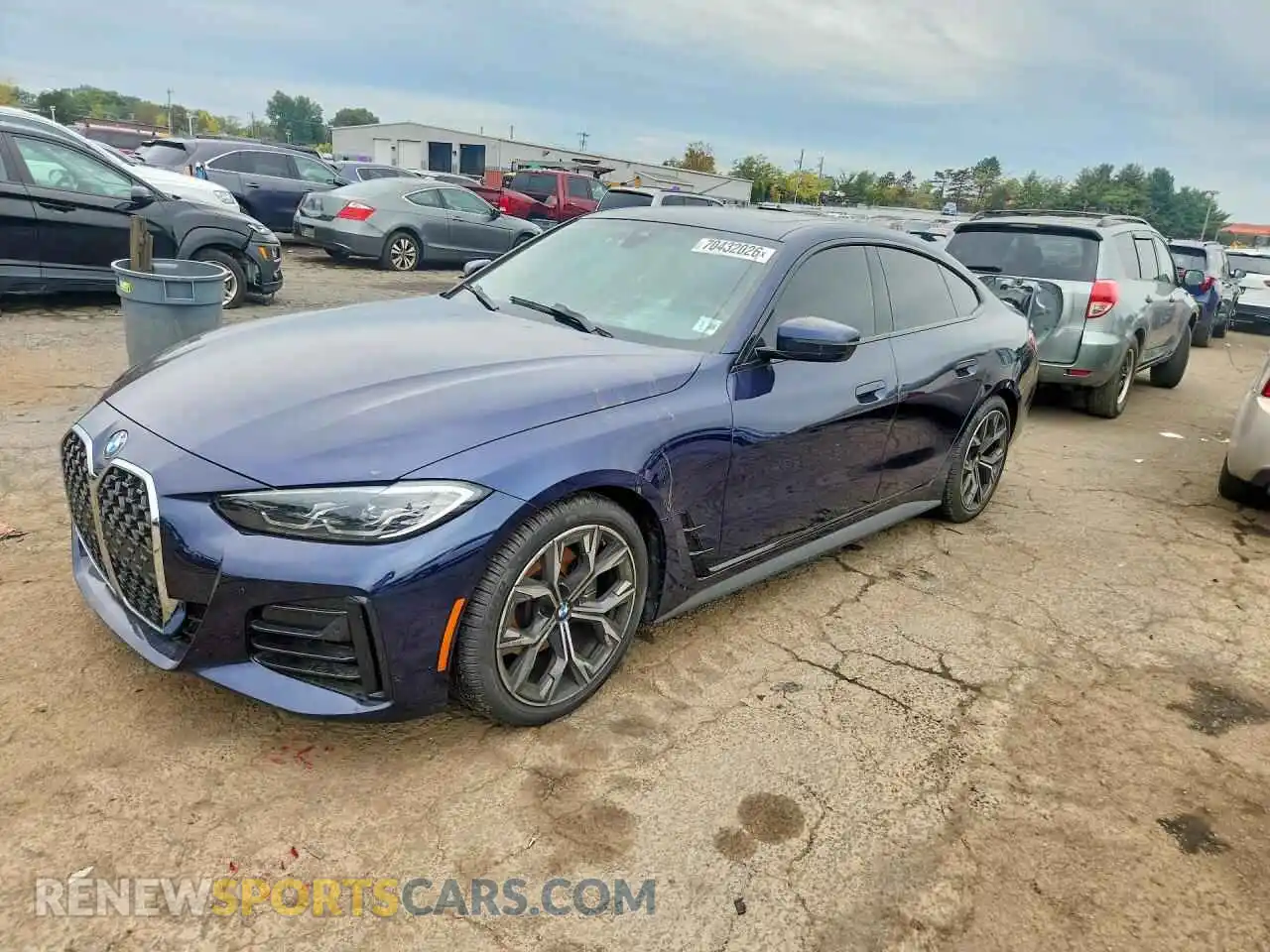 1 Photograph of a damaged car WBA73AV01PFP52251 BMW 4 SERIES 2023