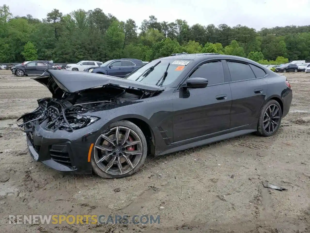 1 Photograph of a damaged car WBA73AV02PFN92266 BMW 4 SERIES 2023