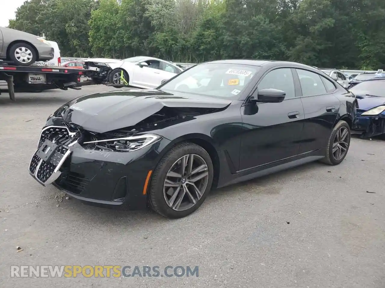 1 Photograph of a damaged car WBA73AV04PFP42085 BMW 4 SERIES 2023