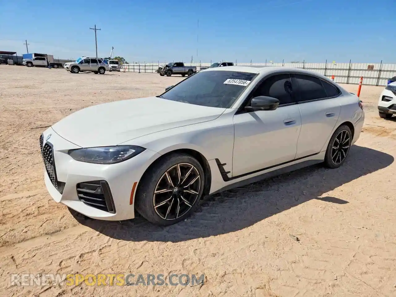 1 Фотография поврежденного автомобиля WBA73AV05PFP14568 BMW 4 SERIES 2023