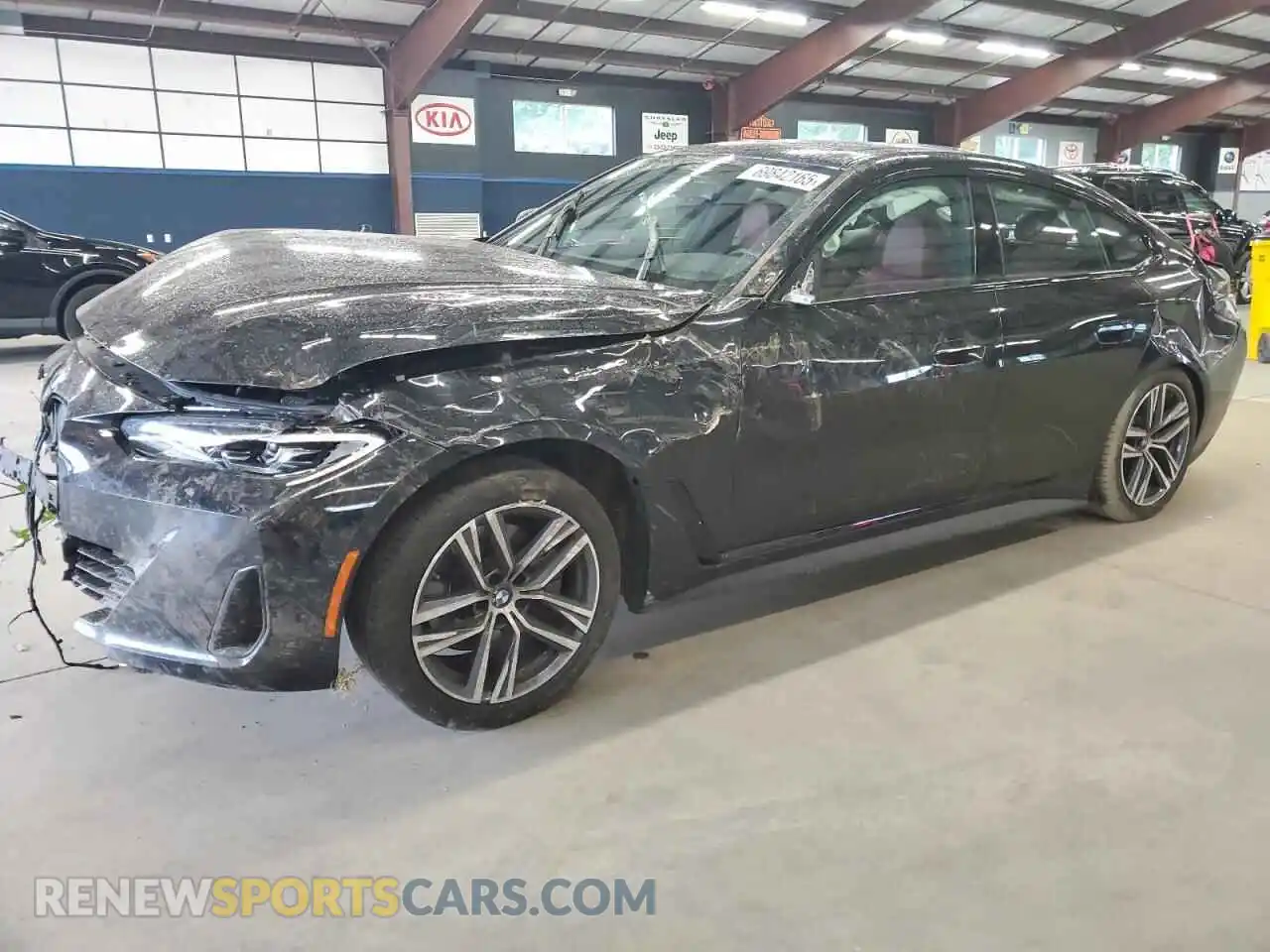 1 Photograph of a damaged car WBA73AV05PFP31905 BMW 4 SERIES 2023