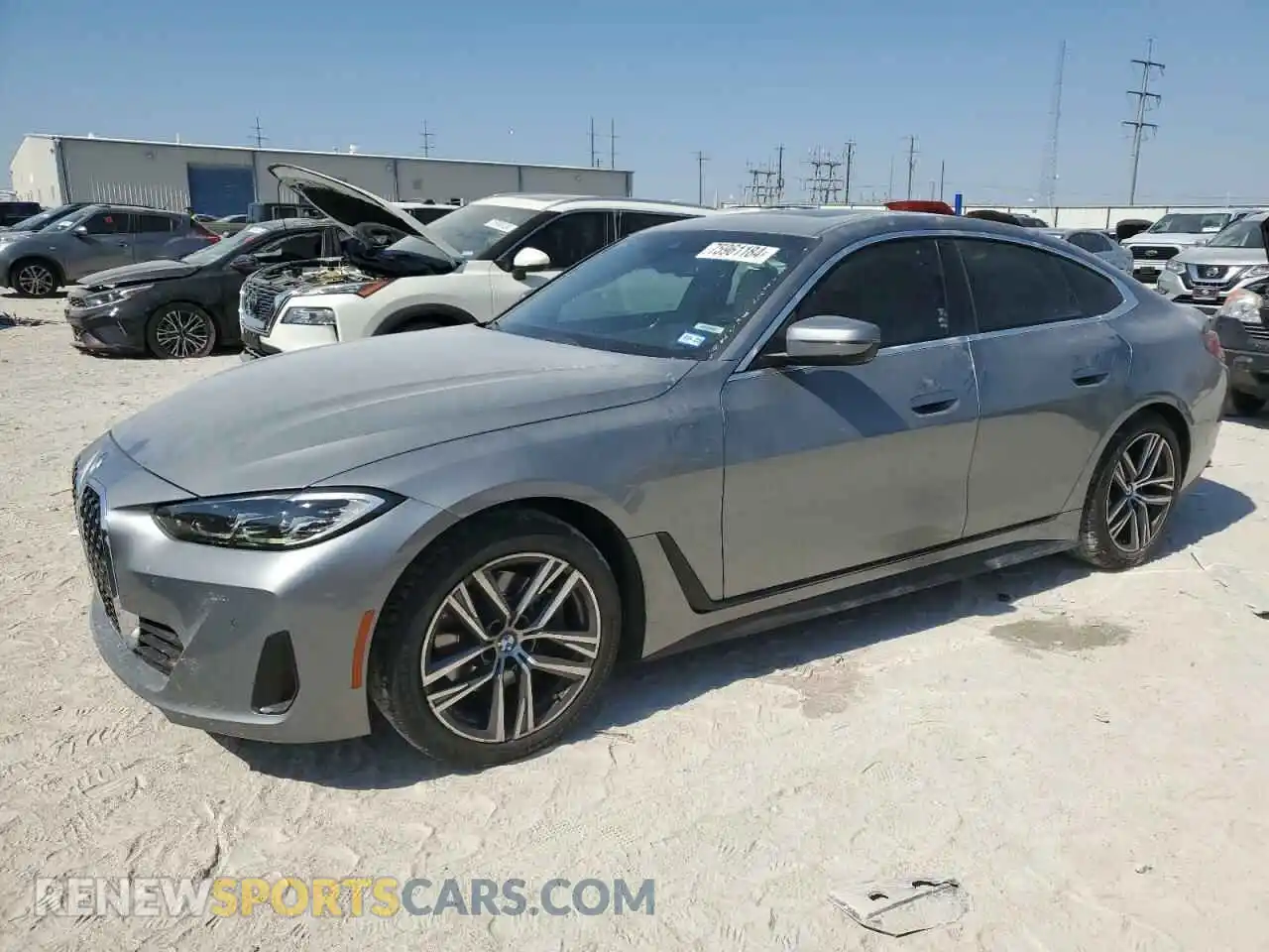 1 Photograph of a damaged car WBA73AV06PFN98572 BMW 4 SERIES 2023