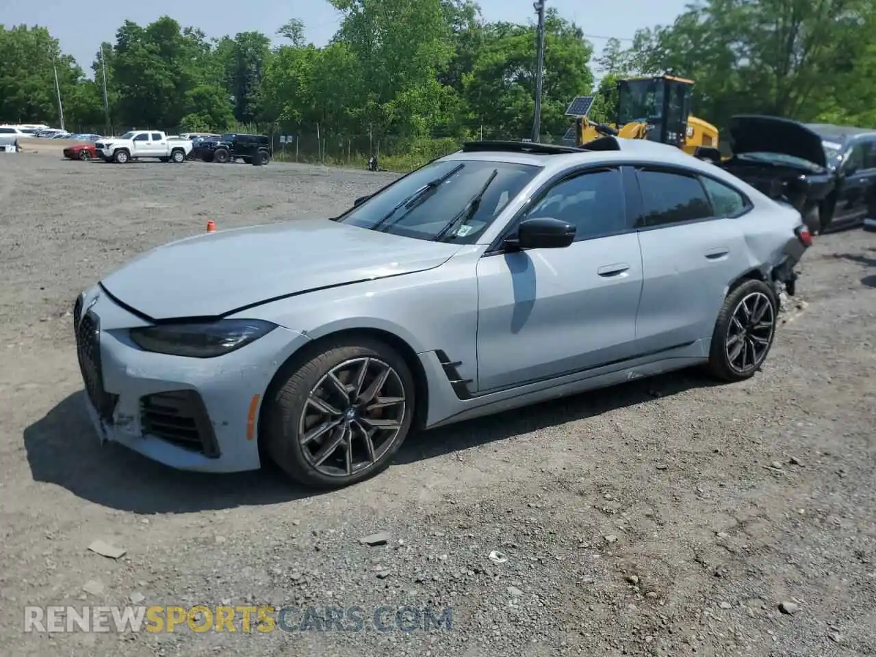 1 Photograph of a damaged car WBA73AV06PFP29080 BMW 4 SERIES 2023