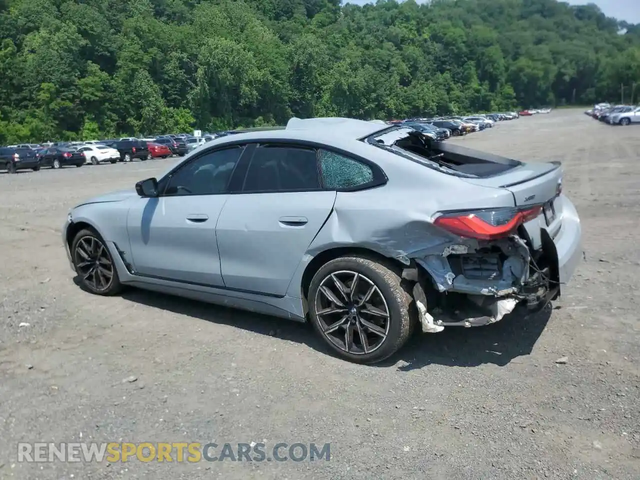 2 Photograph of a damaged car WBA73AV06PFP29080 BMW 4 SERIES 2023