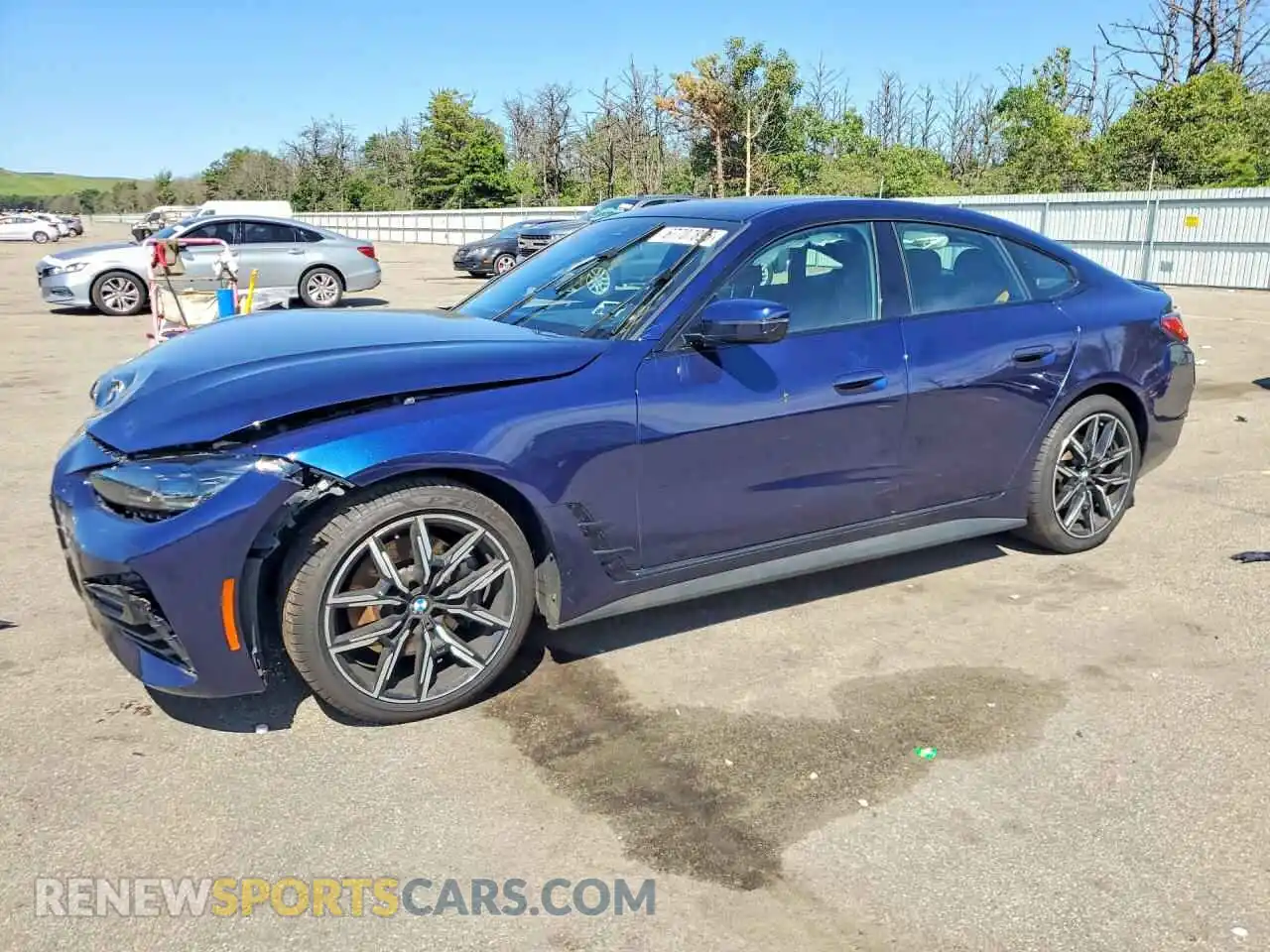 1 Photograph of a damaged car WBA73AV08PFN23565 BMW 4 SERIES 2023