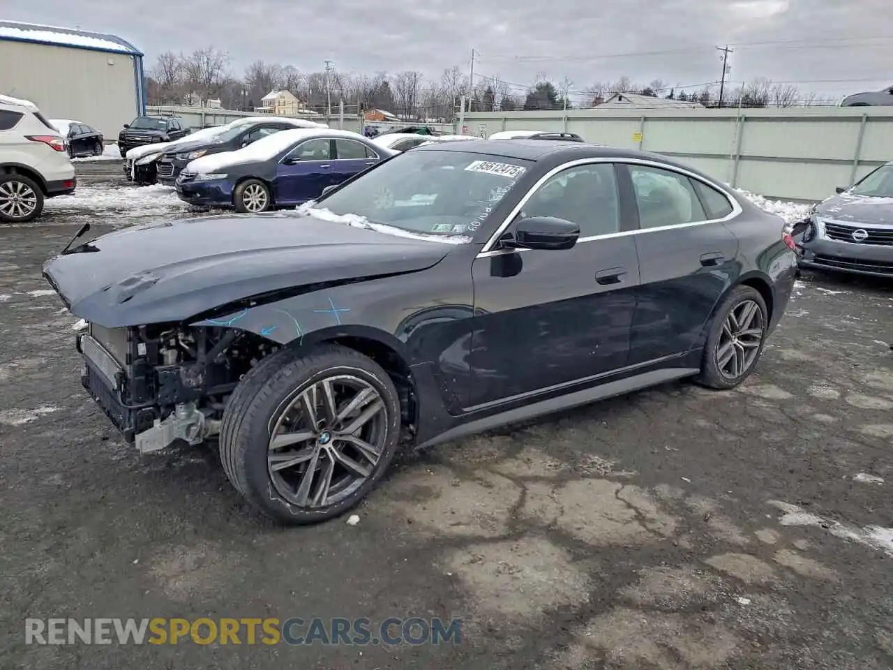 1 Photograph of a damaged car WBA73AV09PFP14315 BMW 4 SERIES 2023