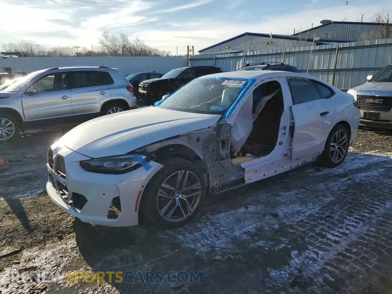 1 Photograph of a damaged car WBA73AV09PFP14511 BMW 4 SERIES 2023