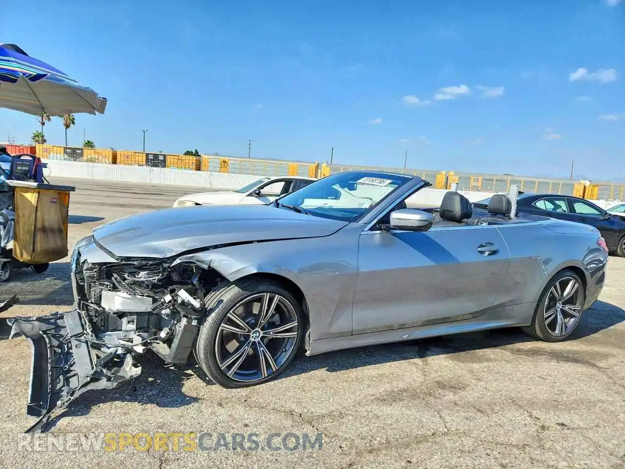 1 Photograph of a damaged car WBA23AT01RCP27593 BMW 4 SERIES 2024