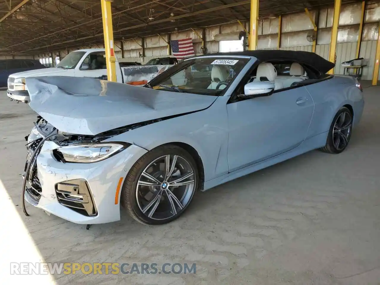 1 Photograph of a damaged car WBA23AT03RCP34674 BMW 4 SERIES 2024
