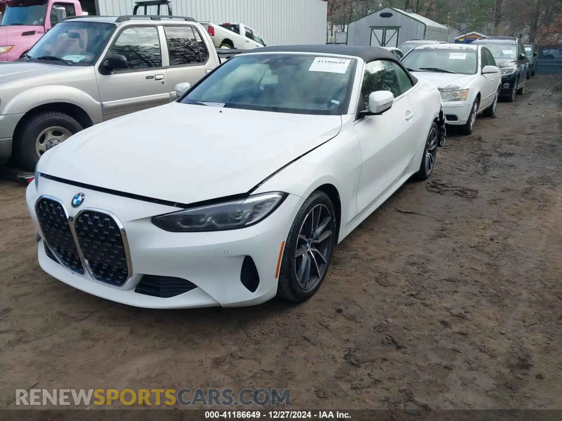 2 Photograph of a damaged car WBA23AT04RCP59292 BMW 4 SERIES 2024
