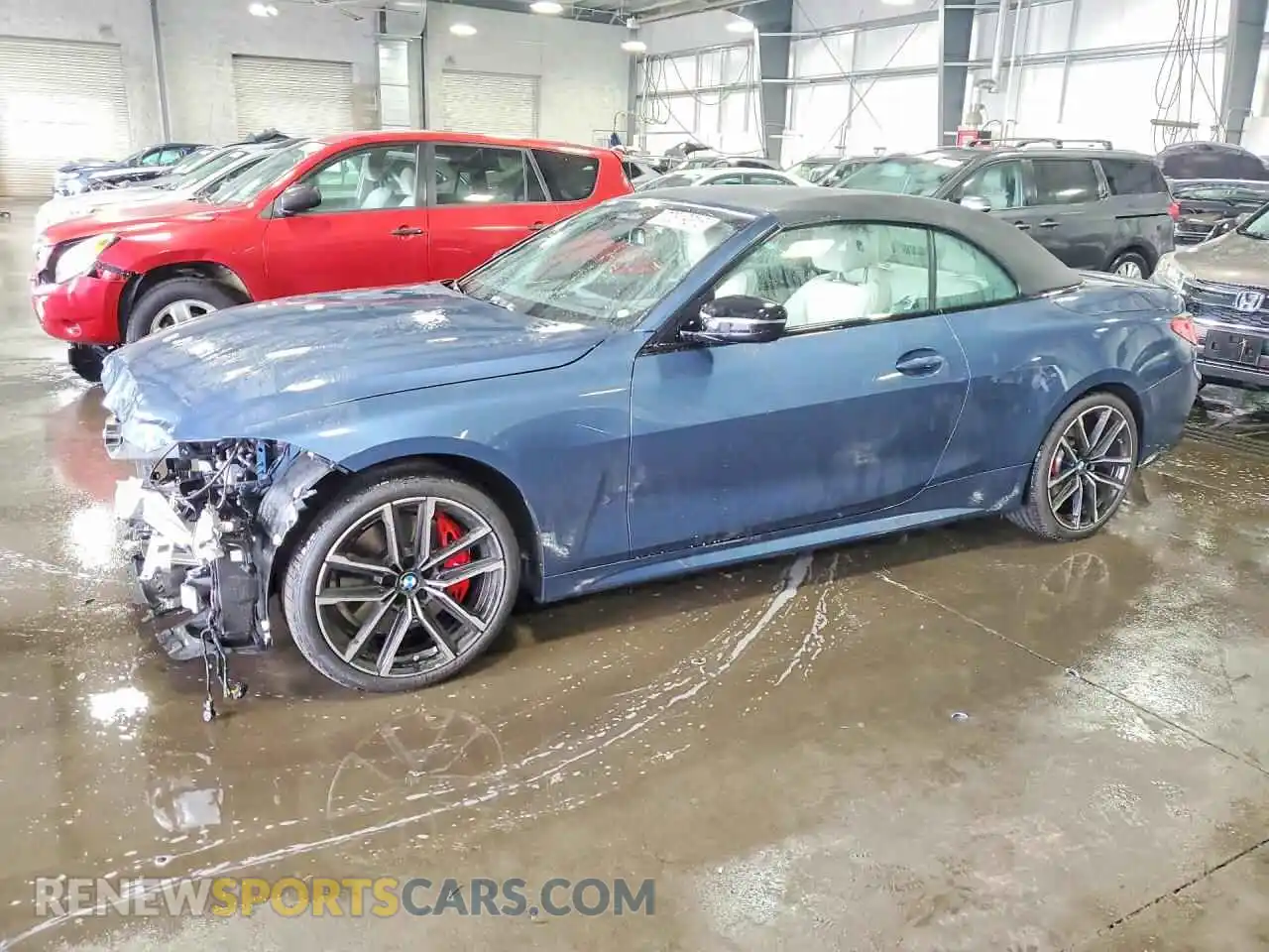1 Photograph of a damaged car WBA43AT03RCN64955 BMW 4 SERIES 2024