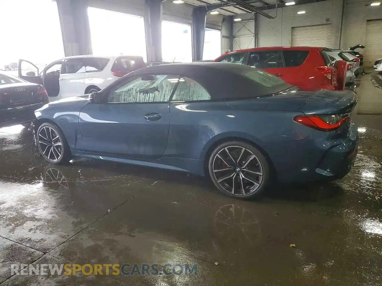 2 Photograph of a damaged car WBA43AT03RCN64955 BMW 4 SERIES 2024