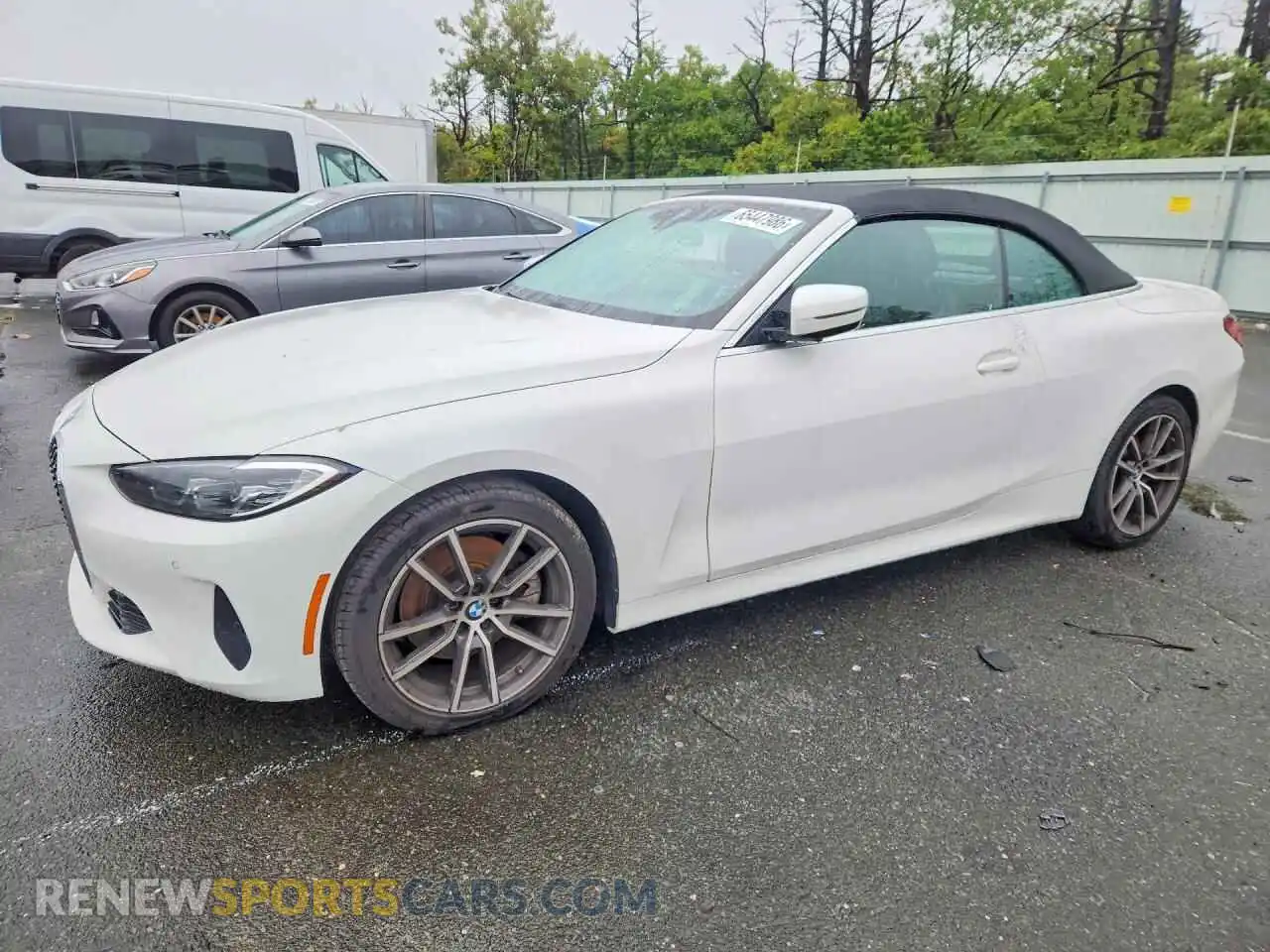 1 fotografías del automóvil dañado WBA43AT07RCN26855 BMW 4 SERIES 2024