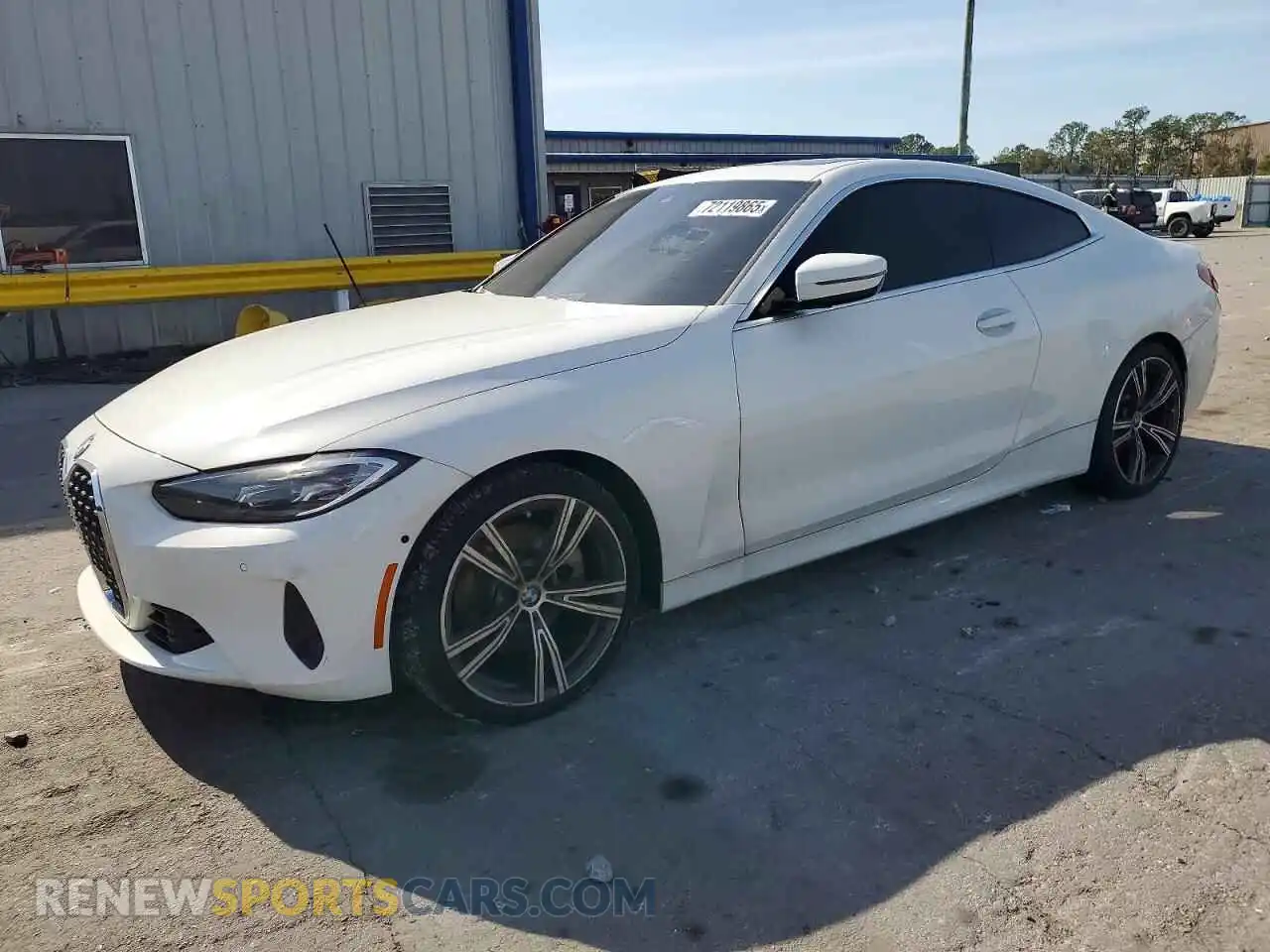 1 Photograph of a damaged car WBA53AP00RCN98723 BMW 4 SERIES 2024