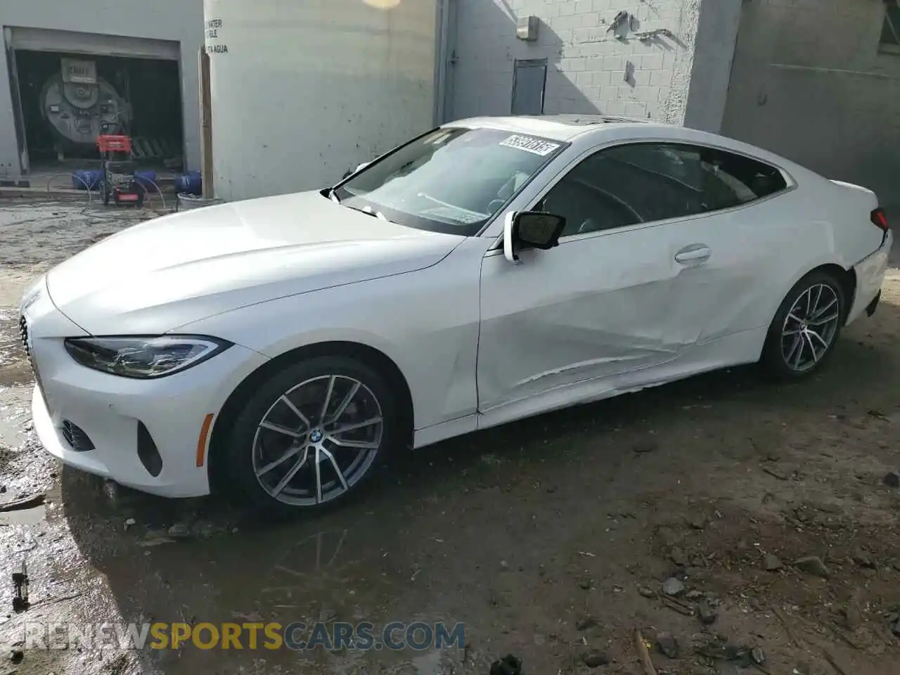 1 Photograph of a damaged car WBA53AP00RCR73980 BMW 4 SERIES 2024