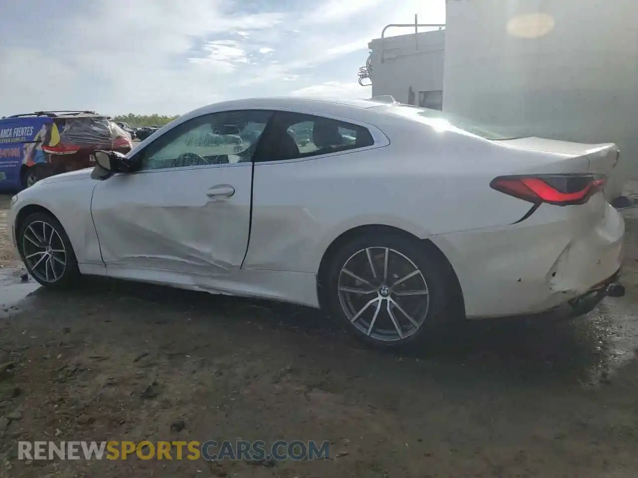 2 Photograph of a damaged car WBA53AP00RCR73980 BMW 4 SERIES 2024