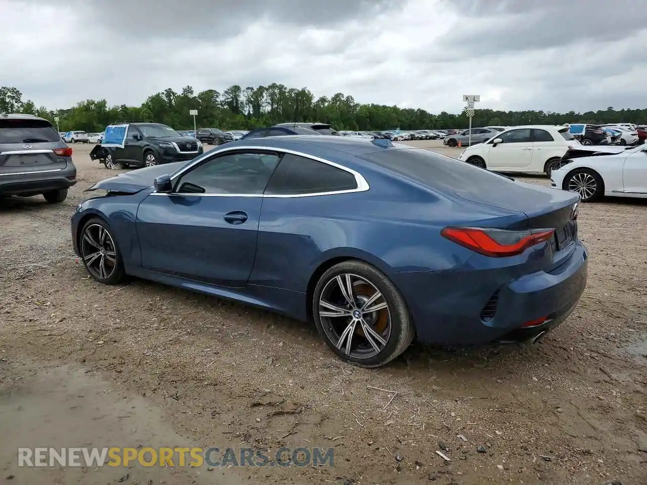2 Фотография поврежденного автомобиля WBA53AP05RCP10691 BMW 4 SERIES 2024
