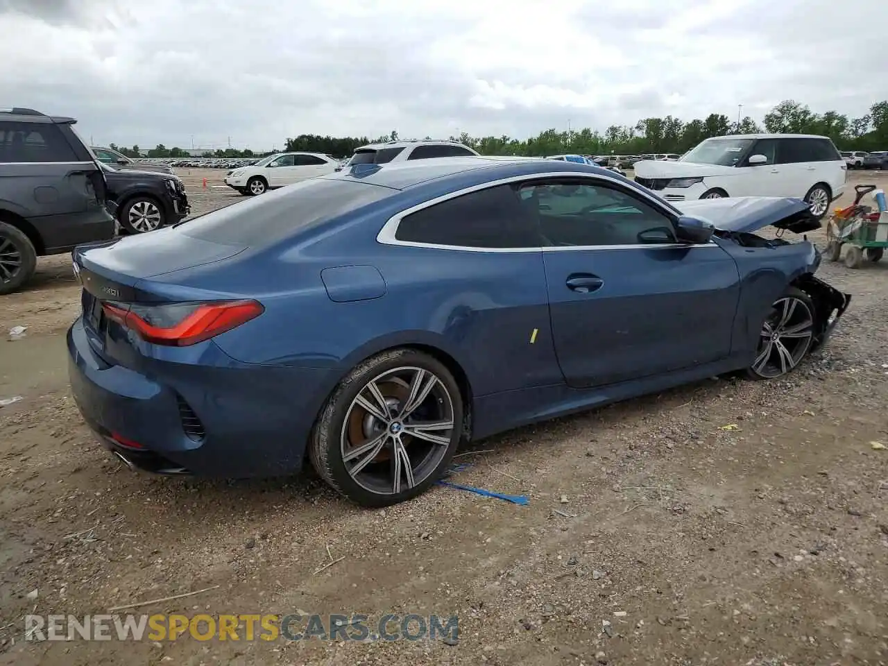 3 Фотография поврежденного автомобиля WBA53AP05RCP10691 BMW 4 SERIES 2024