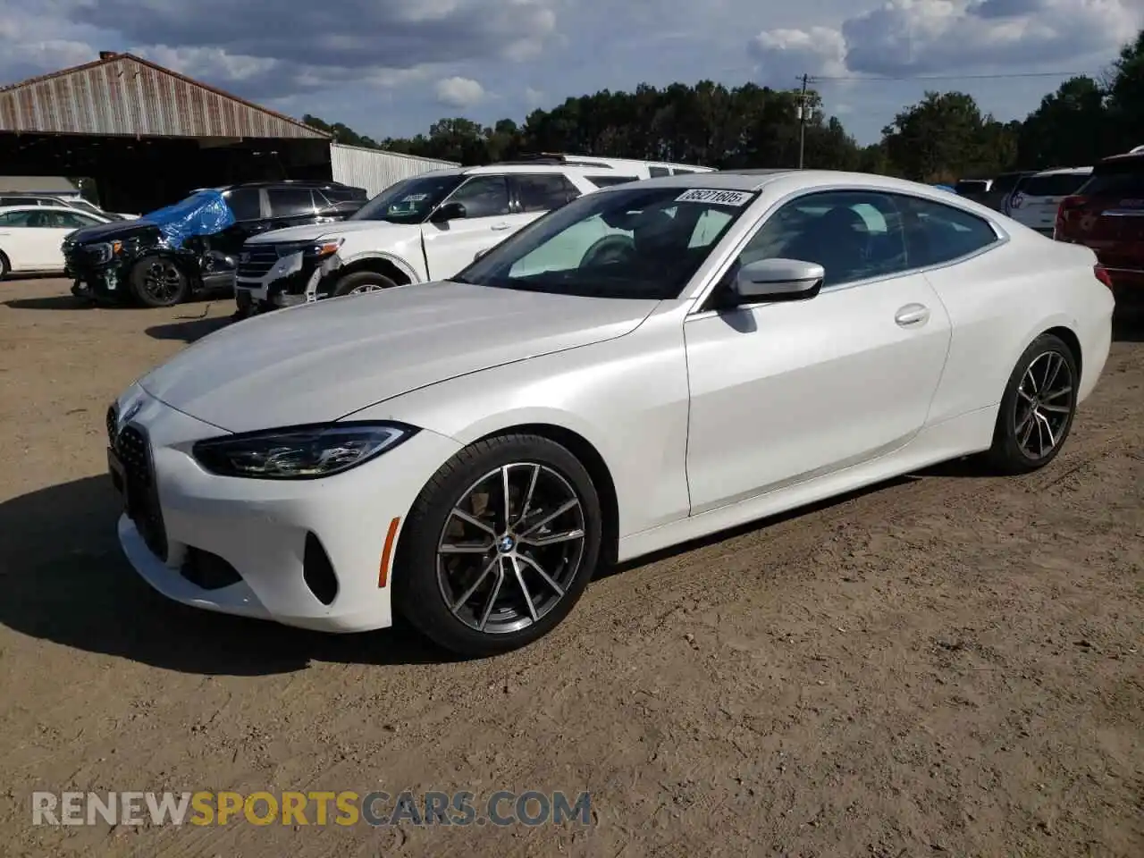 1 Photograph of a damaged car WBA53AP07RCR78206 BMW 4 SERIES 2024