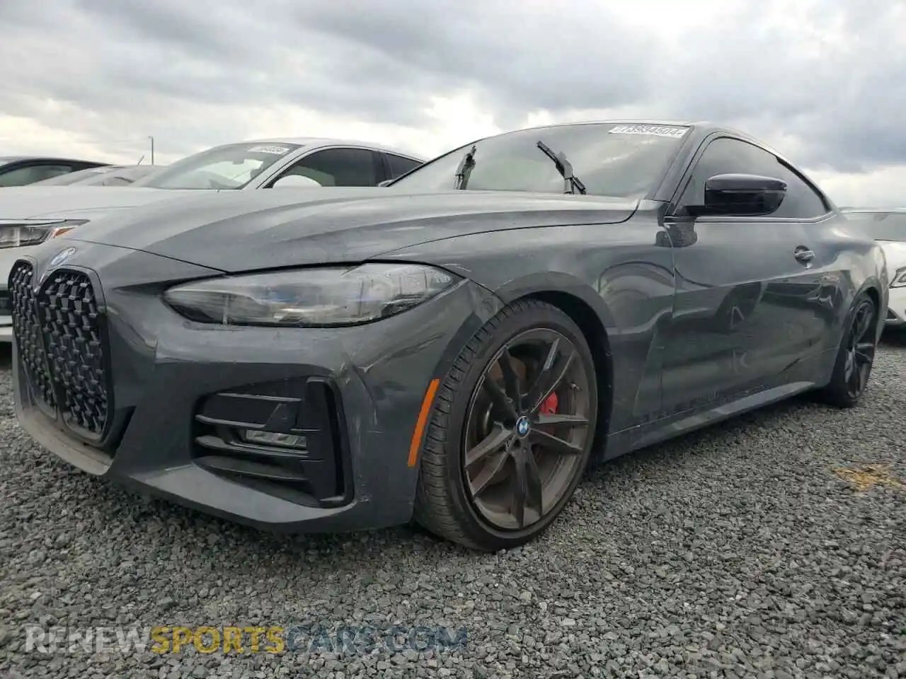 1 Photograph of a damaged car WBA53AP0XRCN54745 BMW 4 SERIES 2024