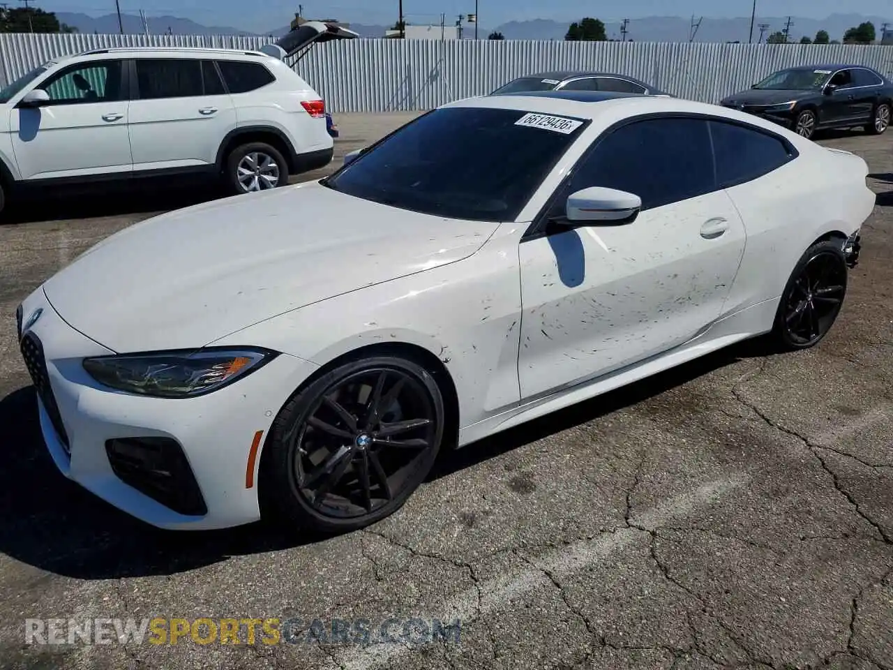 1 Photograph of a damaged car WBA53AP0XRCP36137 BMW 4 SERIES 2024
