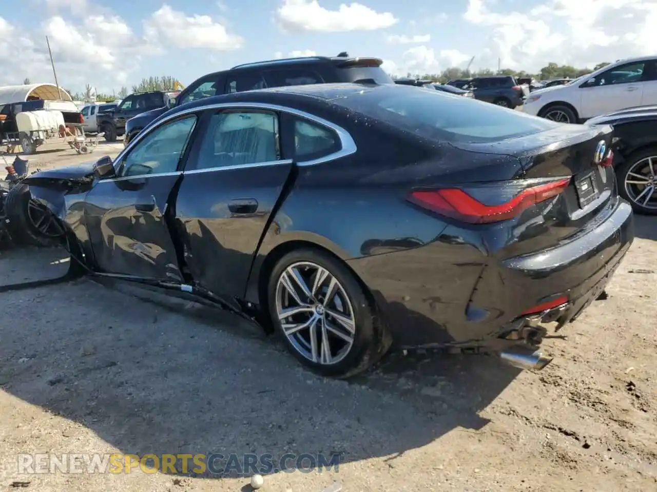 2 Photograph of a damaged car WBA63AV00RFS90506 BMW 4 SERIES 2024