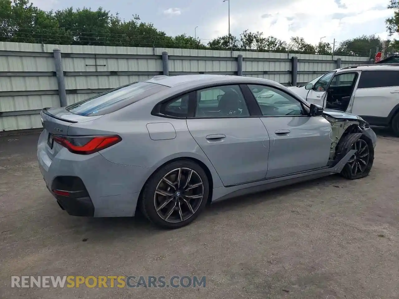 3 Photograph of a damaged car WBA63AV01RFS26250 BMW 4 SERIES 2024