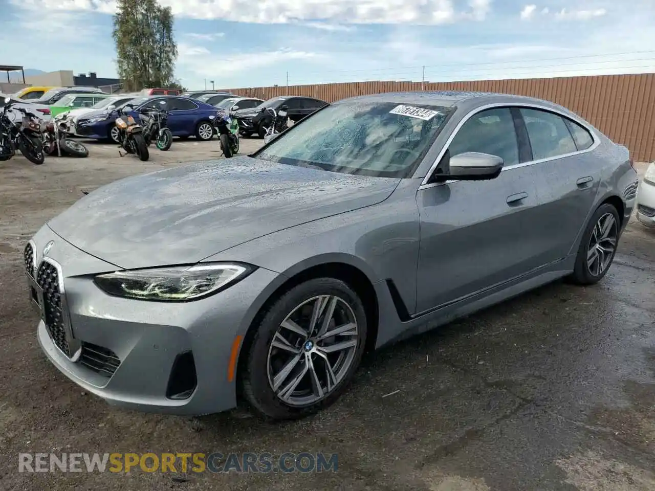 1 Photograph of a damaged car WBA63AV02RFS57460 BMW 4 SERIES 2024