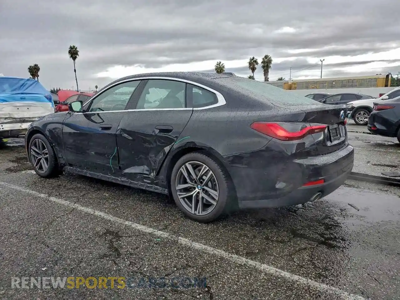 2 Photograph of a damaged car WBA63AV06RFR22960 BMW 4 SERIES 2024