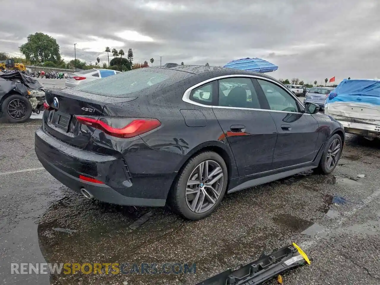 3 Photograph of a damaged car WBA63AV06RFR22960 BMW 4 SERIES 2024