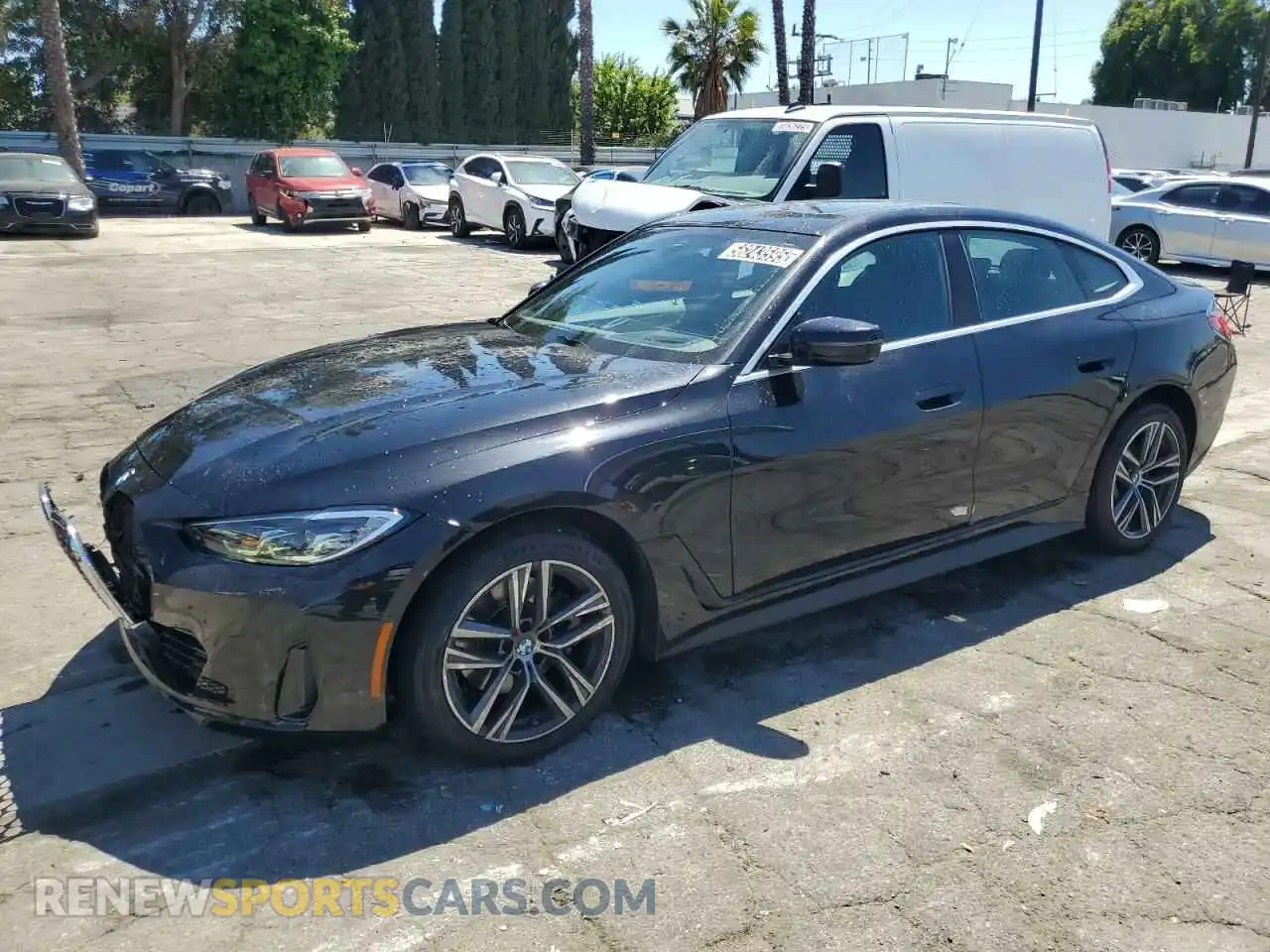 1 Photograph of a damaged car WBA63AV09RFT28816 BMW 4 SERIES 2024