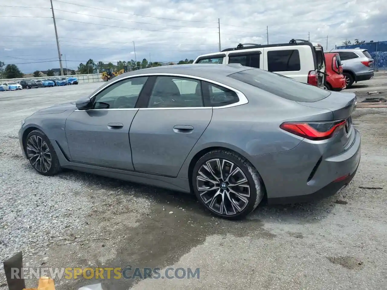 2 Photograph of a damaged car WBA63AV09RFT48581 BMW 4 SERIES 2024