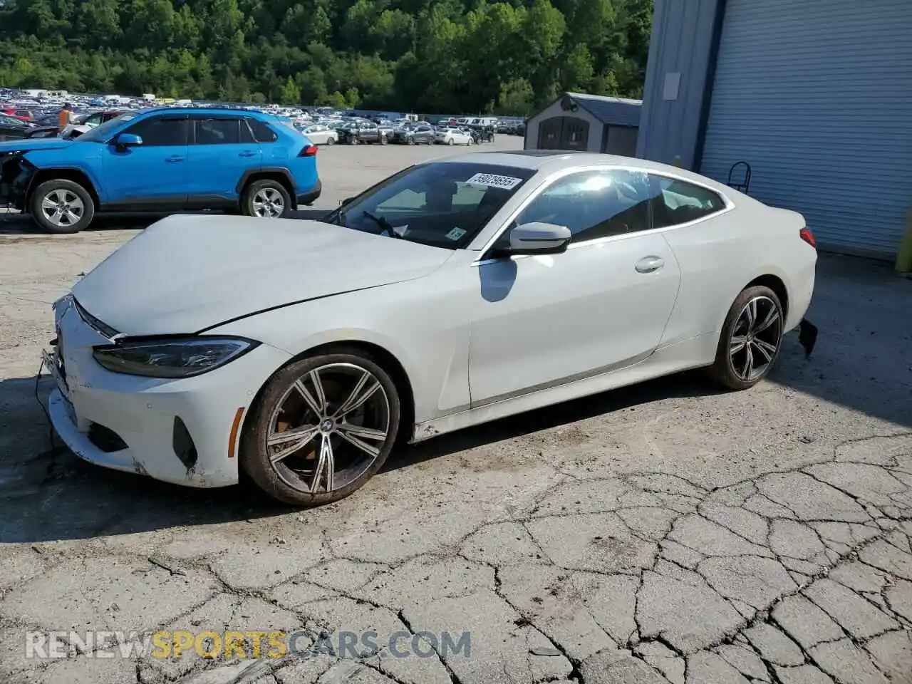 1 Photograph of a damaged car WBA73AP01RCR59322 BMW 4 SERIES 2024