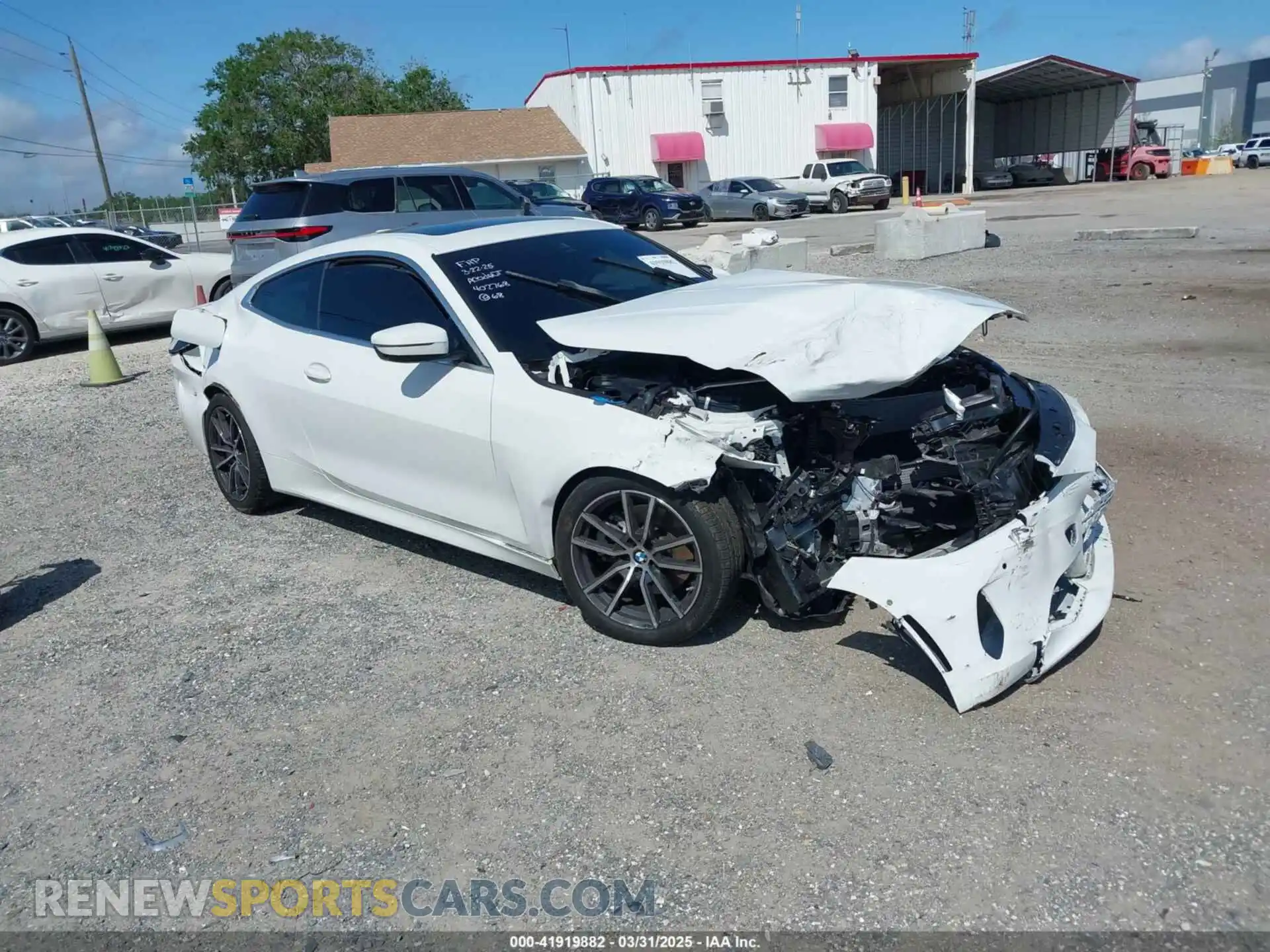 1 Photograph of a damaged car WBA73AP04RCN66897 BMW 4 SERIES 2024