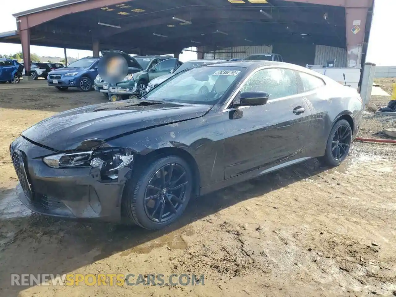 1 Photograph of a damaged car WBA73AP05RCN57769 BMW 4 SERIES 2024