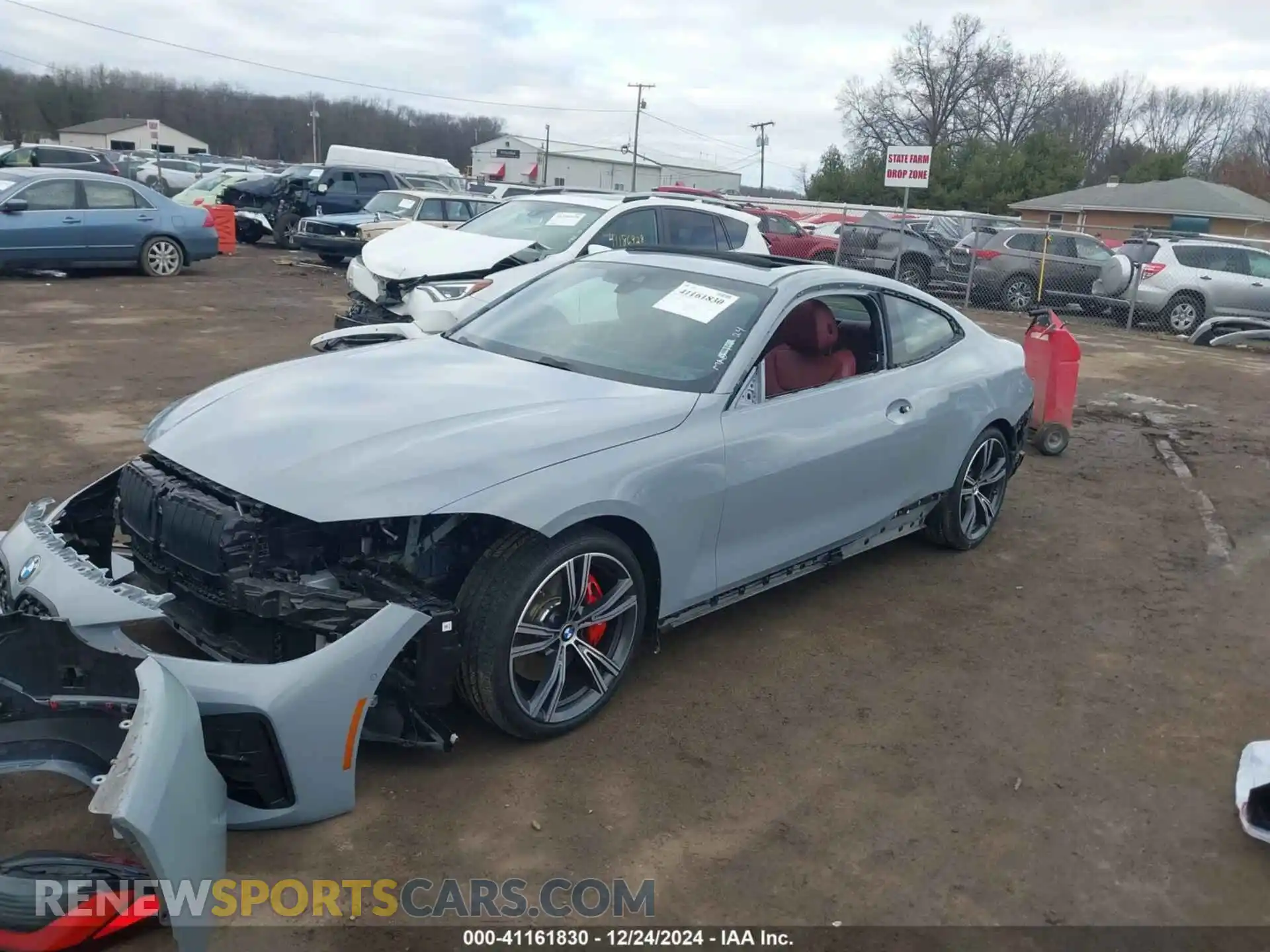2 Photograph of a damaged car WBA73AP0XRCP51245 BMW 4 SERIES 2024