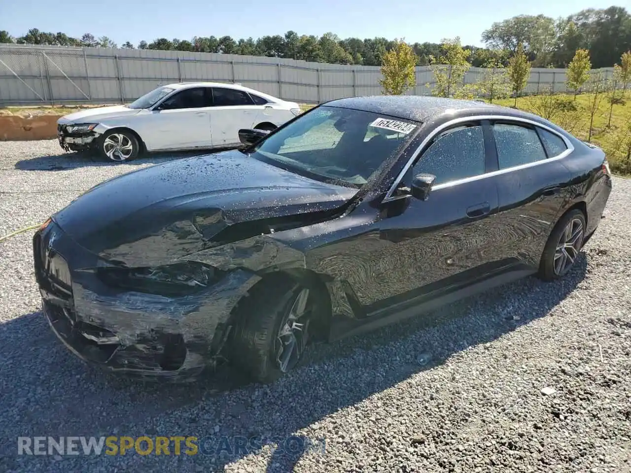 1 Photograph of a damaged car WBA73AV00RFR63475 BMW 4 SERIES 2024