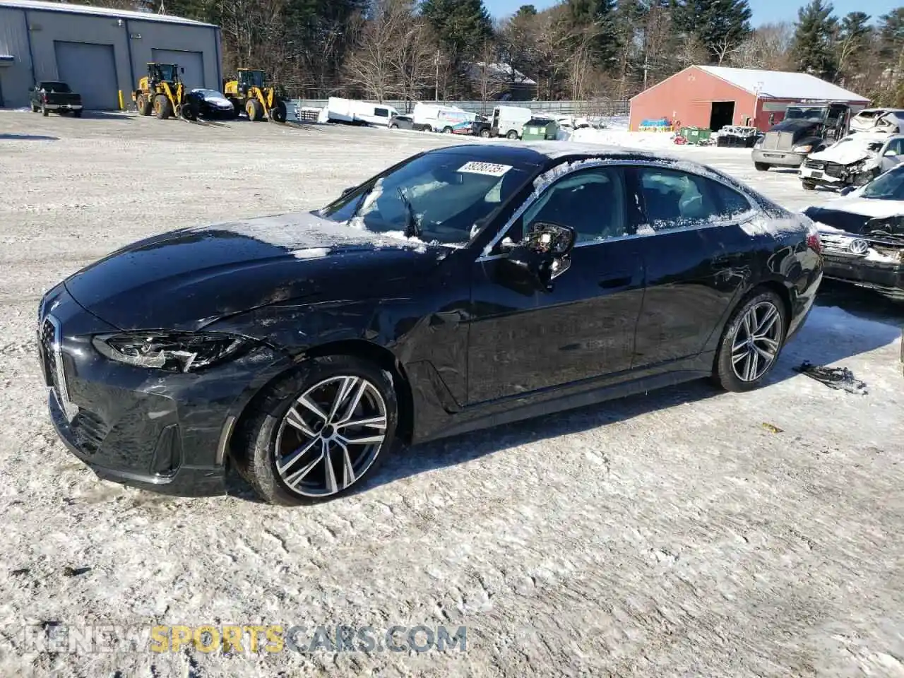 1 Photograph of a damaged car WBA73AV01RFT55934 BMW 4 SERIES 2024