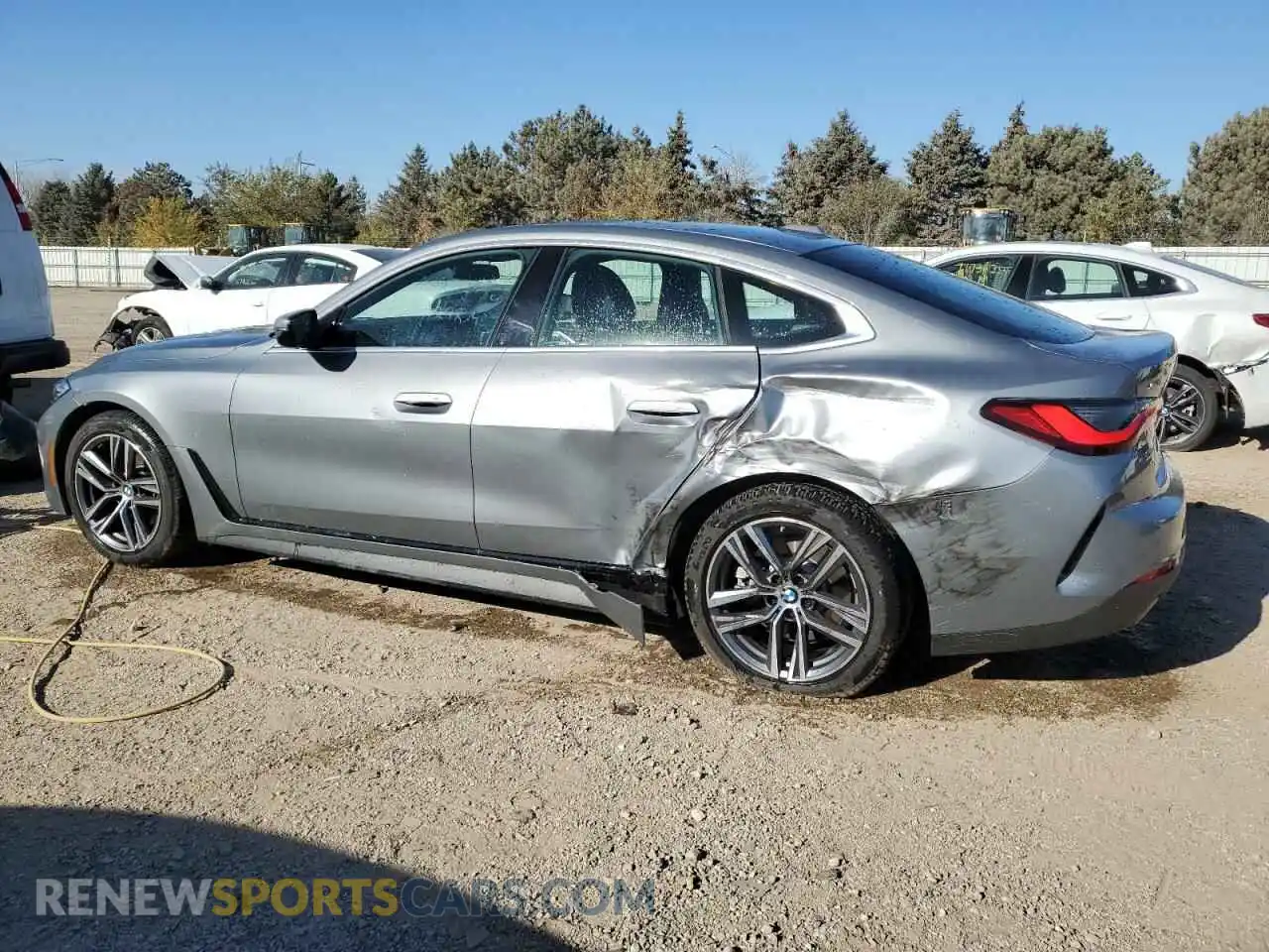 2 Photograph of a damaged car WBA73AV03RFT31909 BMW 4 SERIES 2024