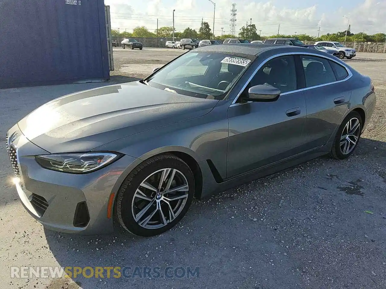 1 Photograph of a damaged car WBA73AV03RFT41808 BMW 4 SERIES 2024