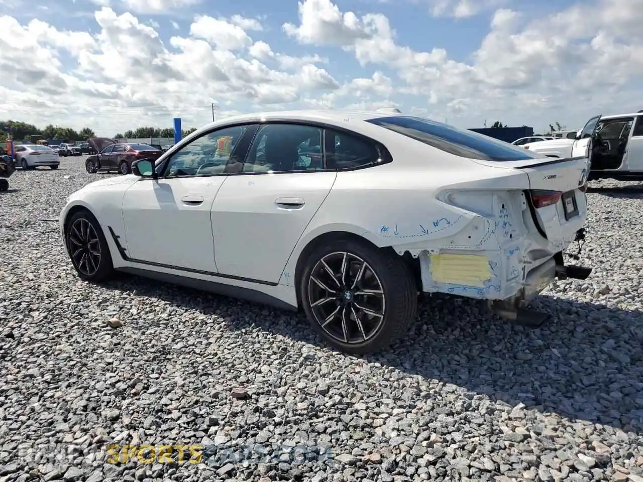 2 Photograph of a damaged car WBA73AV04RFP78703 BMW 4 SERIES 2024