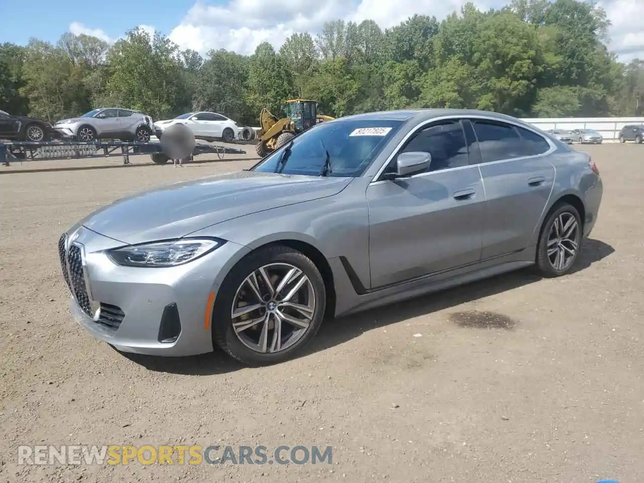 1 Фотография поврежденного автомобиля WBA73AV05RFS17927 BMW 4 SERIES 2024