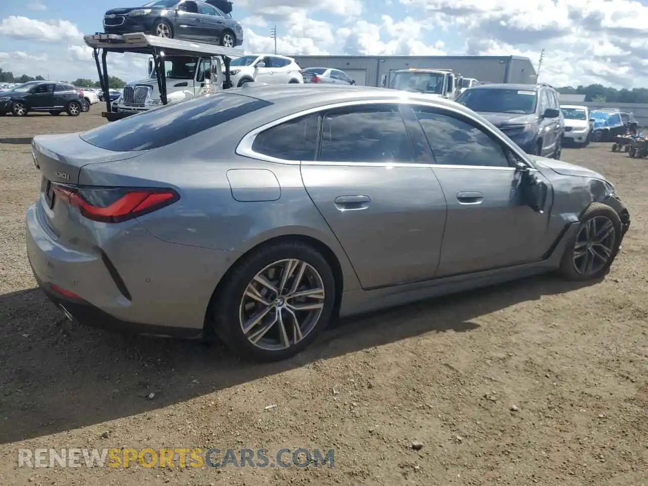 3 Фотография поврежденного автомобиля WBA73AV05RFS17927 BMW 4 SERIES 2024