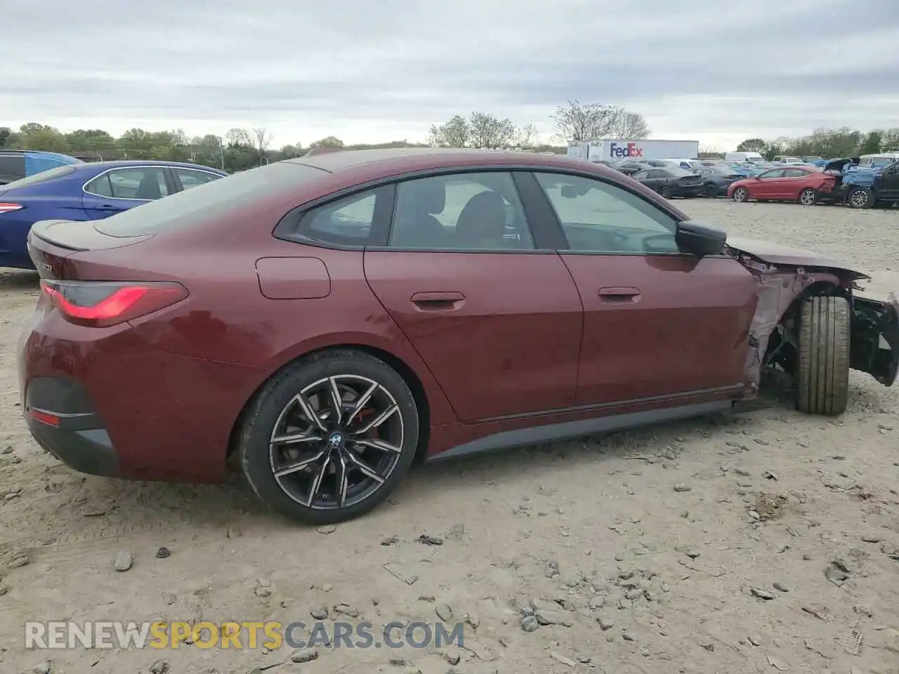3 Photograph of a damaged car WBA73AV07RFR97042 BMW 4 SERIES 2024